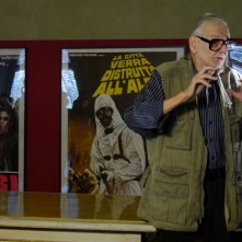 Lucca Film Festival: George Romero in visita alla mostra su di lui