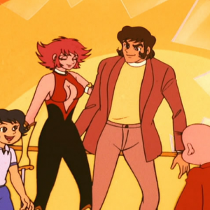 Cutey Honey: Una scena dell'anime di Go Nagai