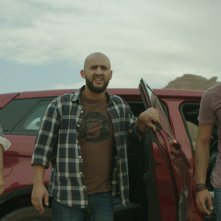 Viaggio da paura: Fadi Rifaai, Fahad Albutairi e Shadi Alfons in un momento del film