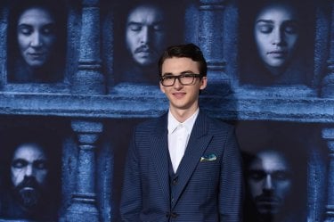 Il trono di spade: Isaac Hempstead Wright alla première della sesta stagione