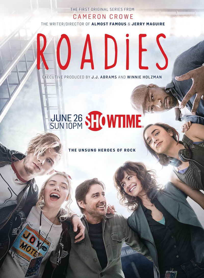Roadies: il poster della serie tv di Cameron Crowe