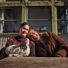 Fräulein - Una fiaba d'inverno: Lucia Mascino e Christian De Sica in una foto promozionale del film