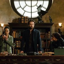 Sleepy Hollow: Lyndie Greenwood, Tom Mison e Nicole Beharie nella puntata Ragnarok