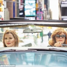 Susan Sarandon e Geena Davis rievocano THelma e Louise su Harper's Bazaar nel 2016