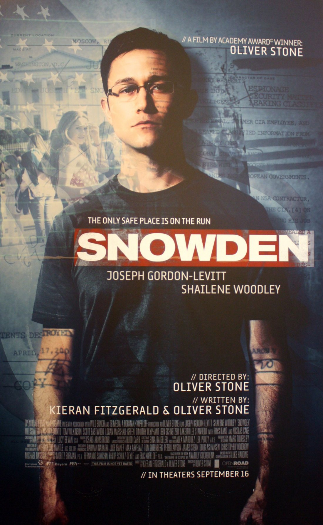 Snowden Movie Poster Use