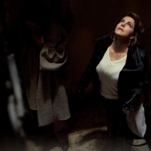 Il traduttore: Claudia Gerini in una scena del film