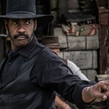 The Magnificent Seven: Denzel Washington in un'immagine del film