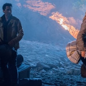 Fear the Walking Dead: Cliff Curtis e Kim Dickense in un'immagine della première, intitolata Monster