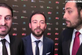 David 2016 - Cattelan e The Jackal sul red carpet