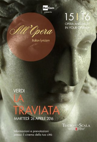 Locandina di Teatro alla Scala di Milano: La Traviata