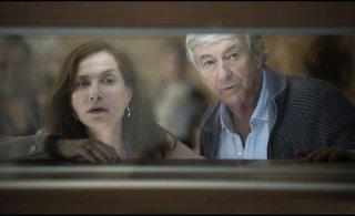 Elle: Isabelle Huppert e Paul Verhoeven in un'immagine dal set