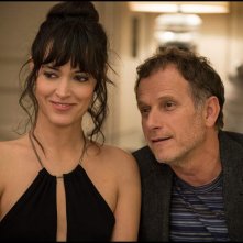 Elle: Vimala Pons e Charles Berling in una scena del film