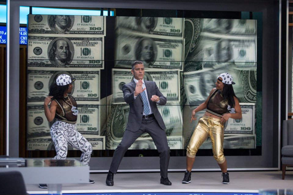 Money Monster - L'altra faccia del denaro: George Clooney in un momento del film