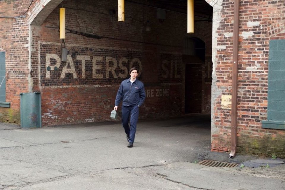 Paterson: Adam Driver in un momento del film