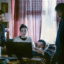 Sieranevada: una scena di gruppo del film