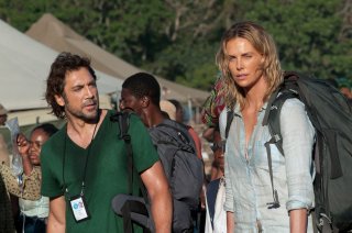 The Last Face: Javier Bardem e Charlize Theron sul set del film