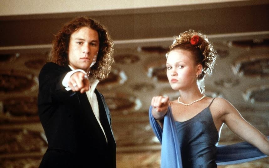 10 cose che odio di te:  Julia Stiles nega un coinvolgimento romantico con Heath Ledger ai tempi del film