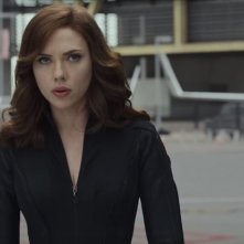 Captain America: Civil War - Scarlett Johansson in un momento del film