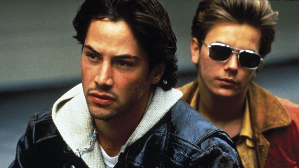 Belli e dannati: un'immagine con Keanu Reeves e River Phoenix