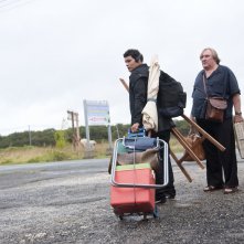 Tour de France: Gerard Depardieu e Sadek in una scena del film