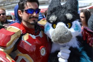 Comocon 2016: Iron man in soffice compagnia