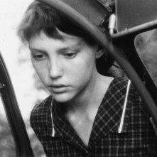 Au hasard Balthazar: Anne Wiazemsky in una scena del film