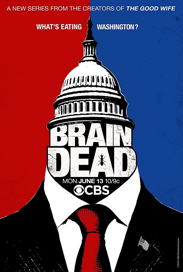 BrainDead: il p oster della serie CBS