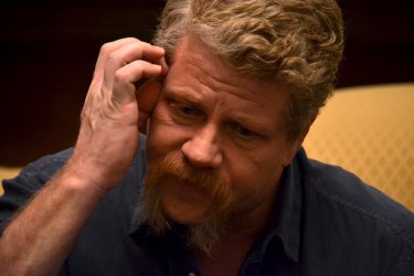 The Walking Dead: Michael Cudlitz durante le interviste a Napoli