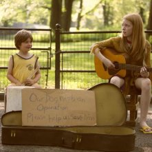 La famiglia Fang: i giovani Mackenzie Brooke Smith e Jack McCarthy in una scena