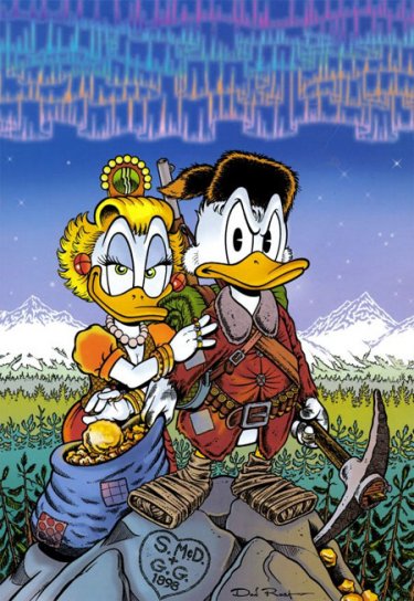 Un'illustrazione di Don Rosa