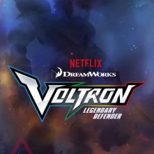 Voltron: Legendary Defender, la locandina della serie Netflix