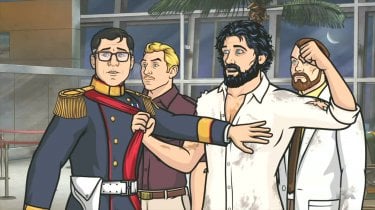 Archer: alcuni dei personaggi del serial