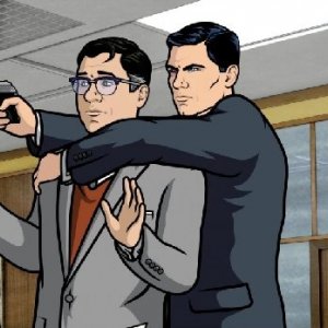 Archer: una scena d'azione della serie