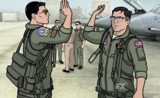 Archer: due dei protagonisti della serie