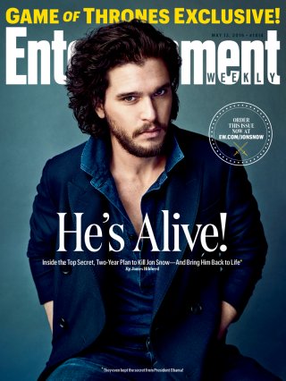 Kit Harington sulla copertina di Entertainment Weekly