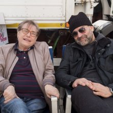 Falchi: Nino D'Angelo e Fortunato Cerlino in una foto promozionale dal set