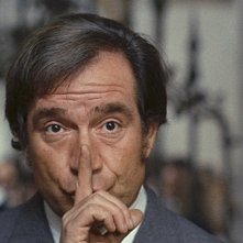 Ugo Tognazzi in una scena di Porcile 