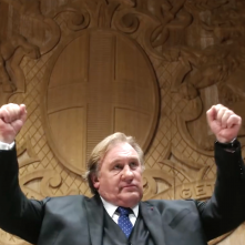 Marseille: una foto di Gérard Depardieu