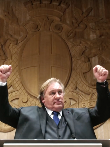 Marseille: una foto di Gérard Depardieu