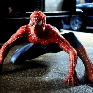 Spider-Man: un'immagine dell'eroe nel film di Sam Raimi