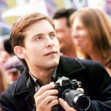 Tobey Maguire è Peter Parker in Spiderman