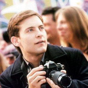 Tobey Maguire è Peter Parker in Spiderman