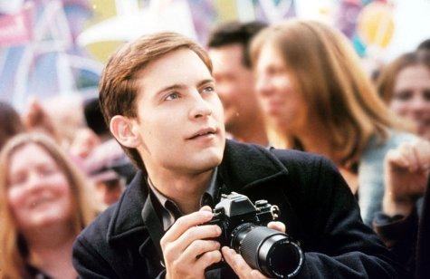 Tobey Maguire è Peter Parker in Spiderman