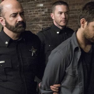 Banshee: Matt Servitto e Antony Starr in una foto della quarta stagione