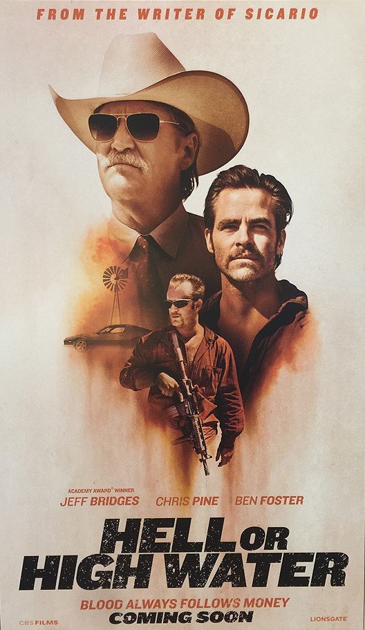 Hell or High Water: il poster del film