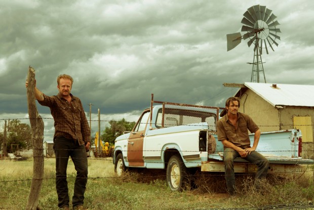 Hell or High Water: Chris Pine e Ben Foster in una foto del film