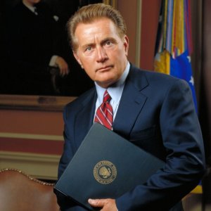 West Wing: Martin Sheen in una foto della serie