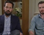 Chris Evans e Paul Rudd, protagonisti di Civil War: 'Capitan America in realtà è un insicuro'