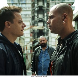 Gomorra: Marco D'Amore insieme a Lino Musella