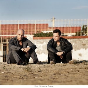 Gomorra: Marco D'Amore insieme a Lino Musella